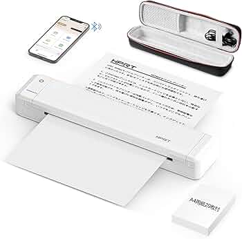 Amazon.co.jp：HPRT モバイルプリンター MT866 セット サーマル