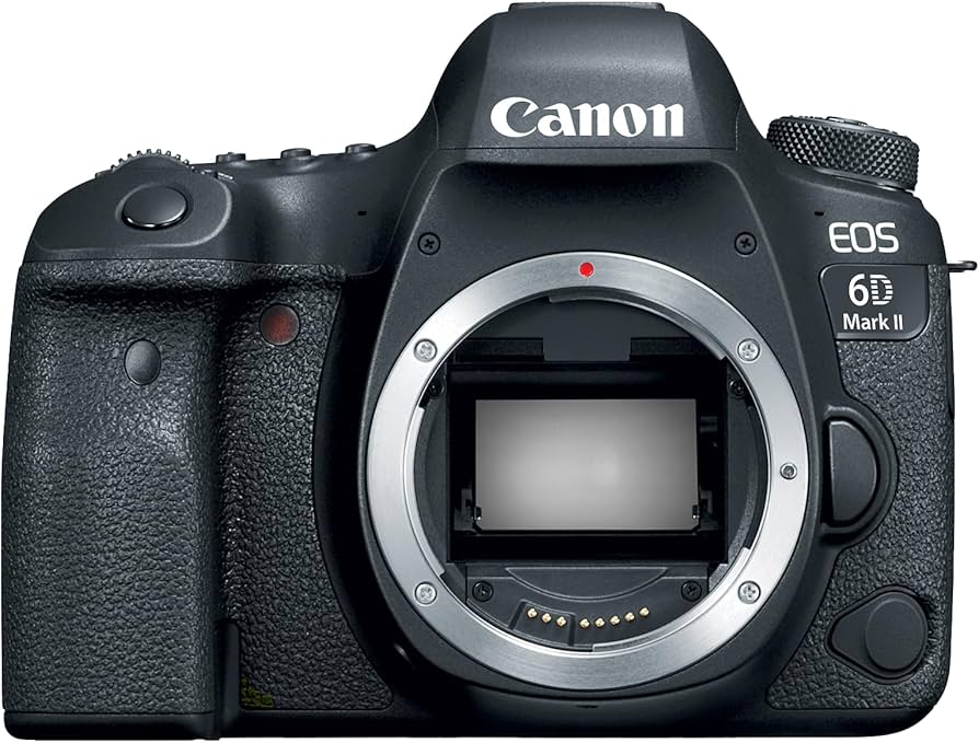 Canon Eos 6D Mark Ii Digital Slr Câmera Corpo, Wi-Fi Ativado Preto