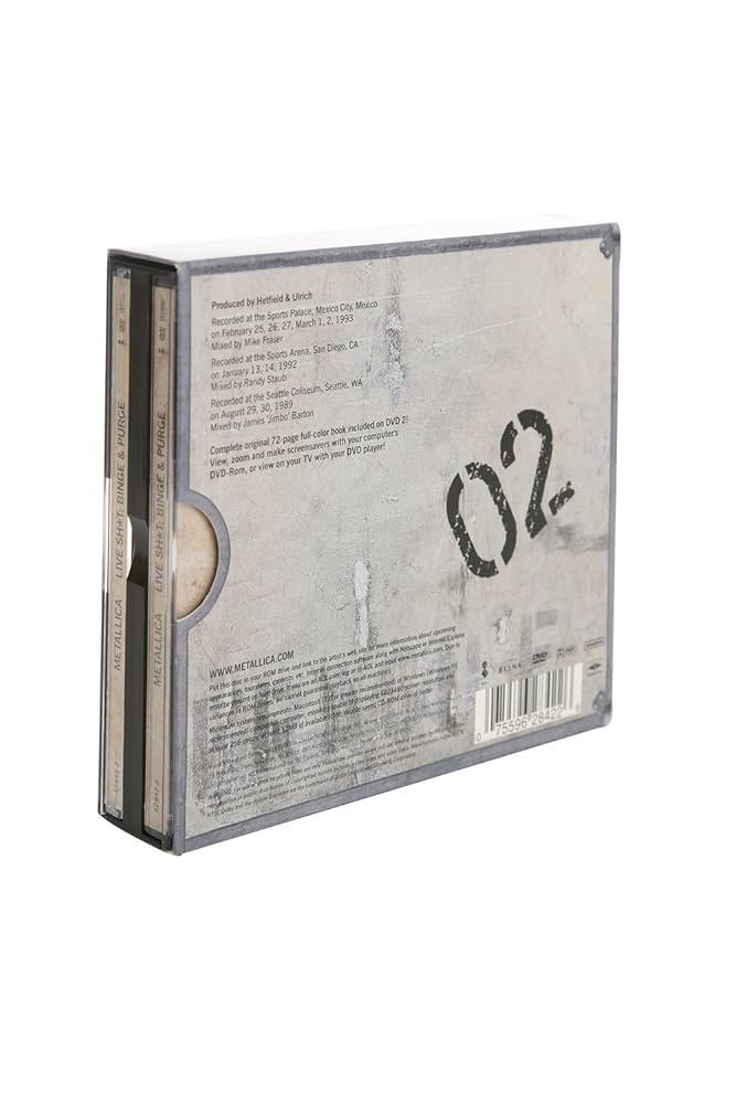 Metallica - Live Shit: Binge & Purge (CD & DVD) - Amazon.com Music