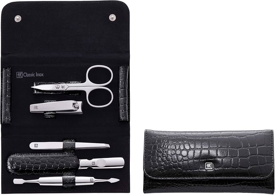 Amazon.com: ZWILLING Beauty Classic INOX Travel Nail Kit, Manicure
