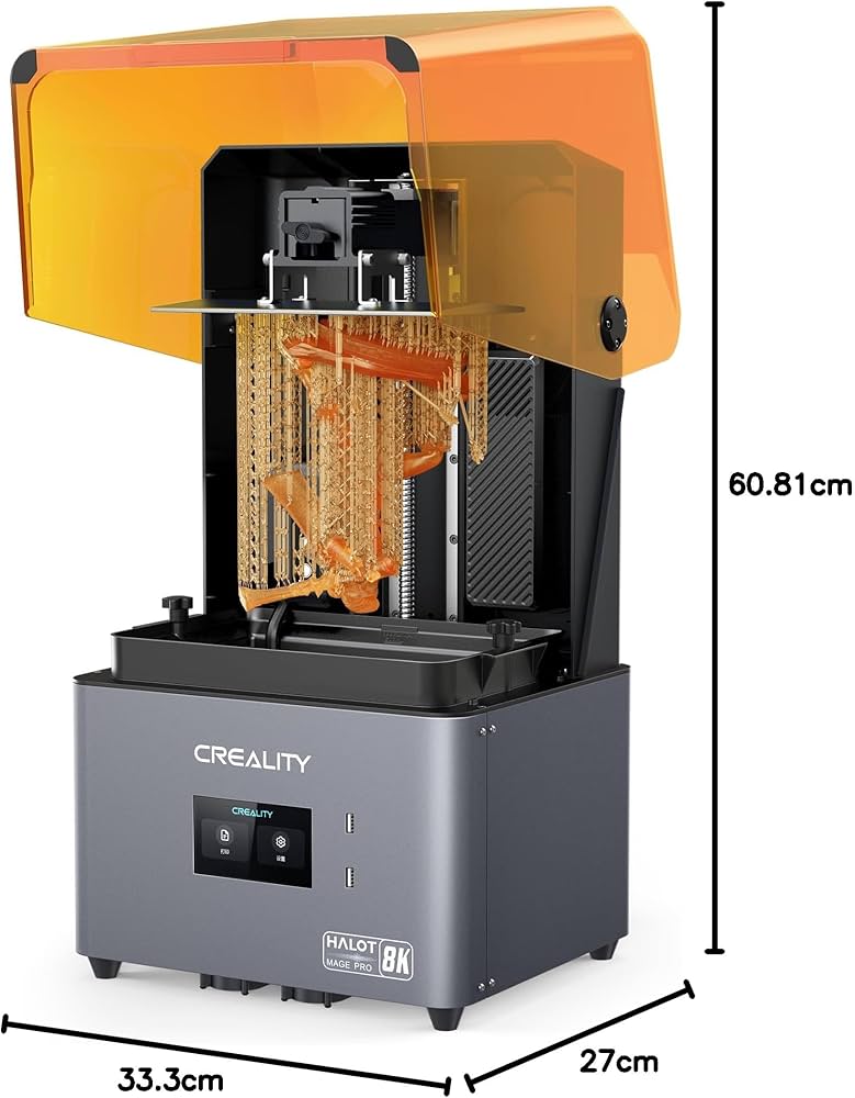 Amazon.co.jp: Creality Halot mage pro 3dプリンター 光造形 10.3