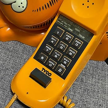Amazon.co.jp: ガーフィール Garfieldレトロ 電話機電話器 : おもちゃ