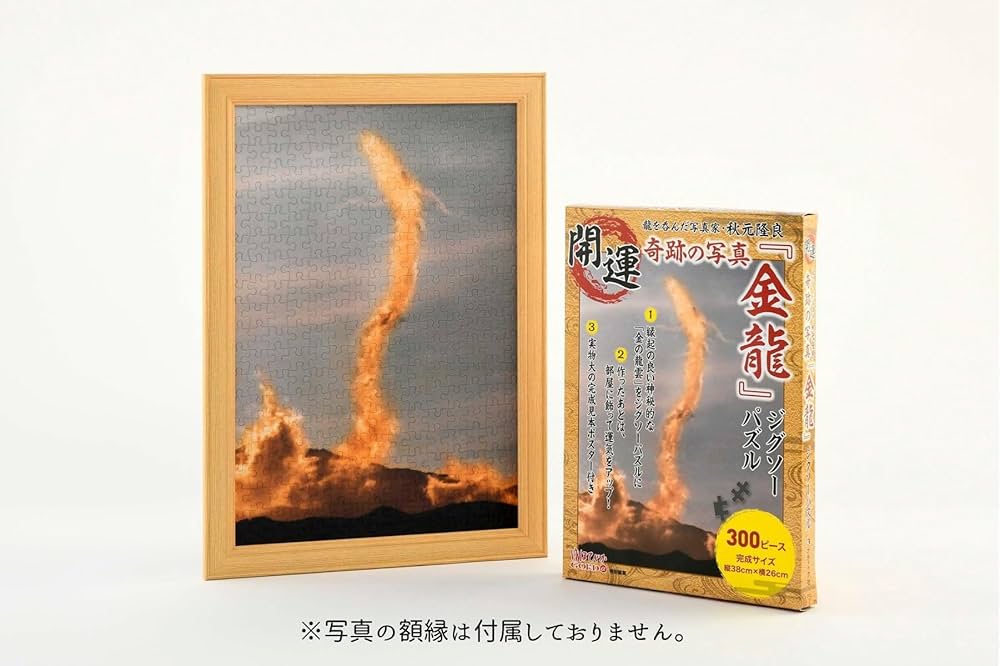 開運 奇跡の写真『金龍』ジグソーパズル ([バラエティ]) | 秋元隆良