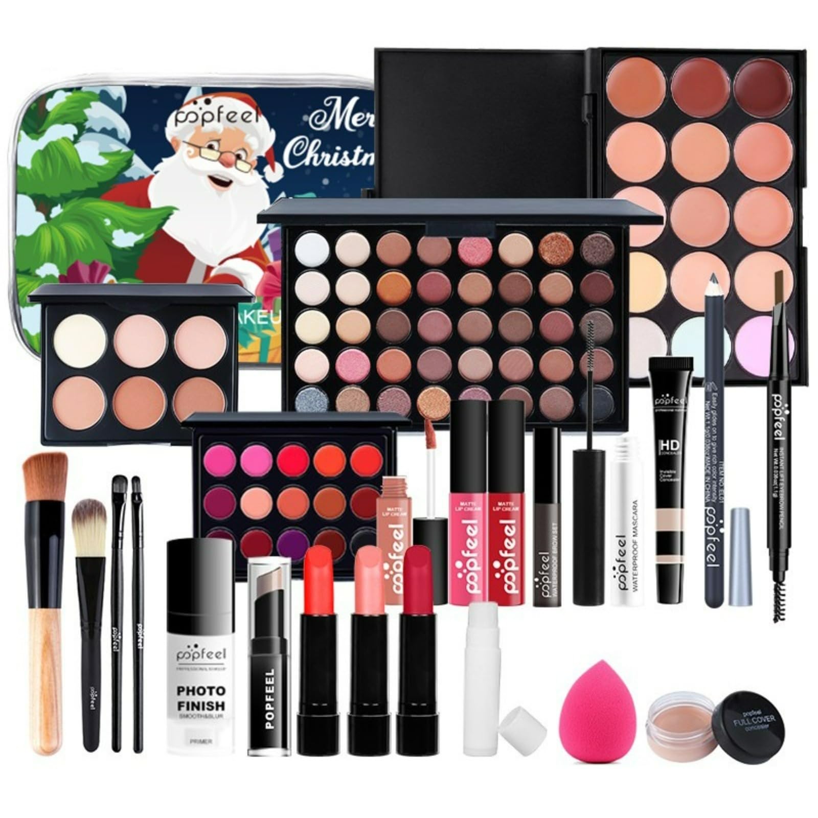 Amazon | POPFEEL【クリスマス コスメセット】Christma フル美容メイク