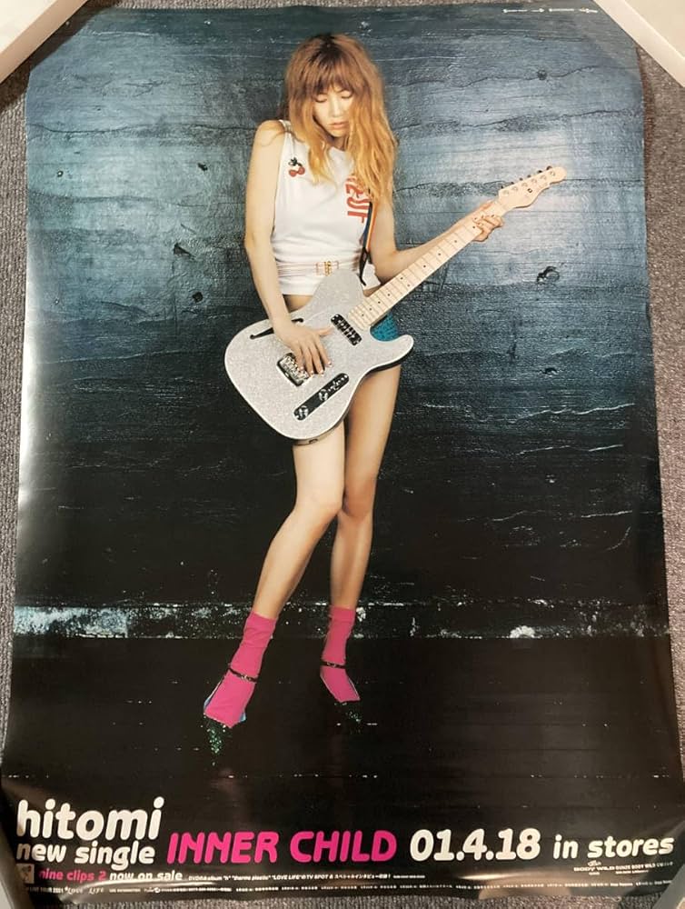 Amazon.co.jp: hitomi ヒトミ INNER CHILD ポスター avex trax : おもちゃ