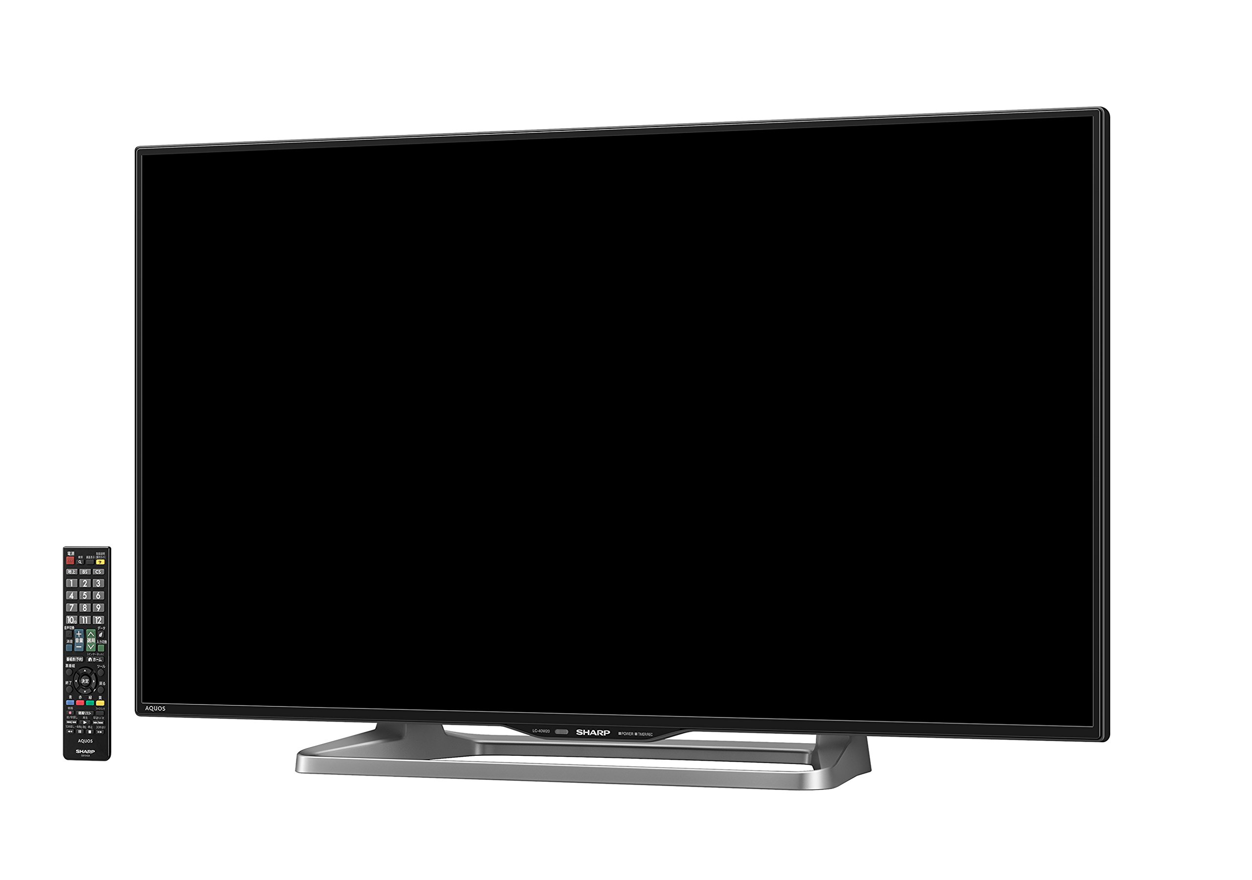 Amazon | シャープ 40V型 液晶テレビ ブラック AQUOS LC-40W20-B