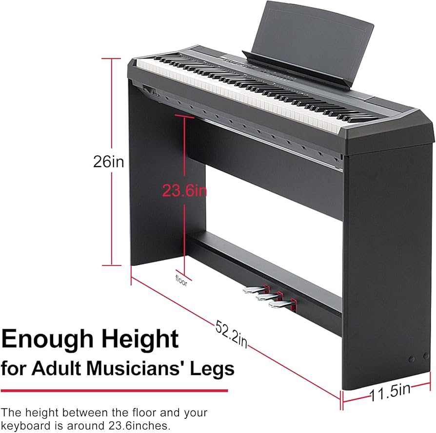Amazon.com: L125B Wooden Furniture Stand Compatible for Yamaha P