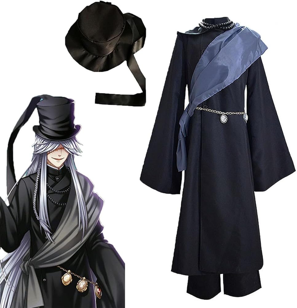 Amazon.co.jp: [Lamame] 黒執事 アンダーテイカー コスプレ衣装 帽子