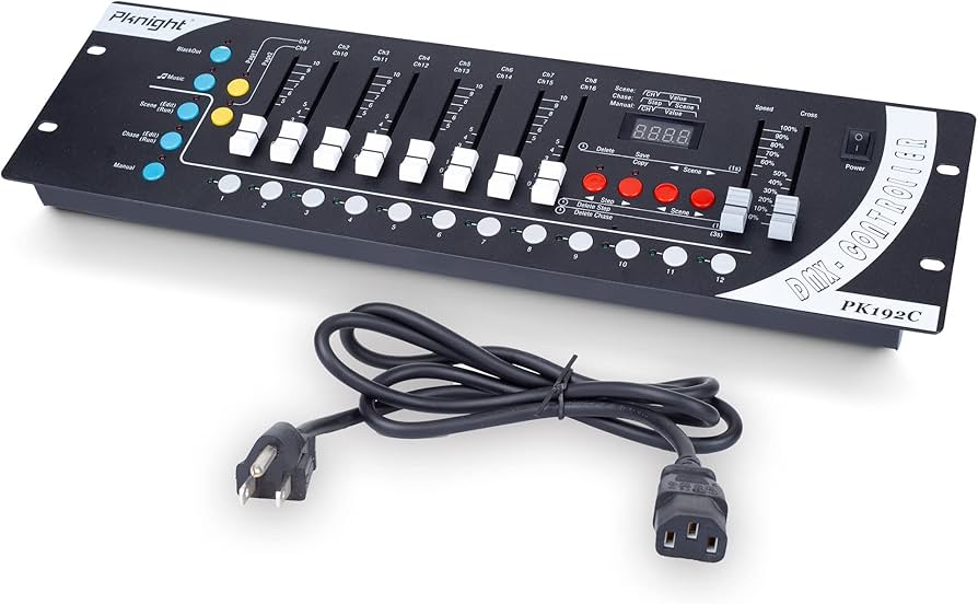Amazon.com: Pknight DMX Light Controller,192ch DMX Lighting
