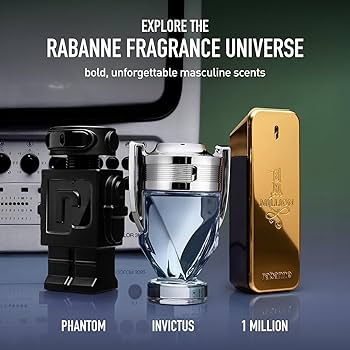 Amazon.com : Rabanne Phantom Parfum for Men - Aromatic Woody Amber