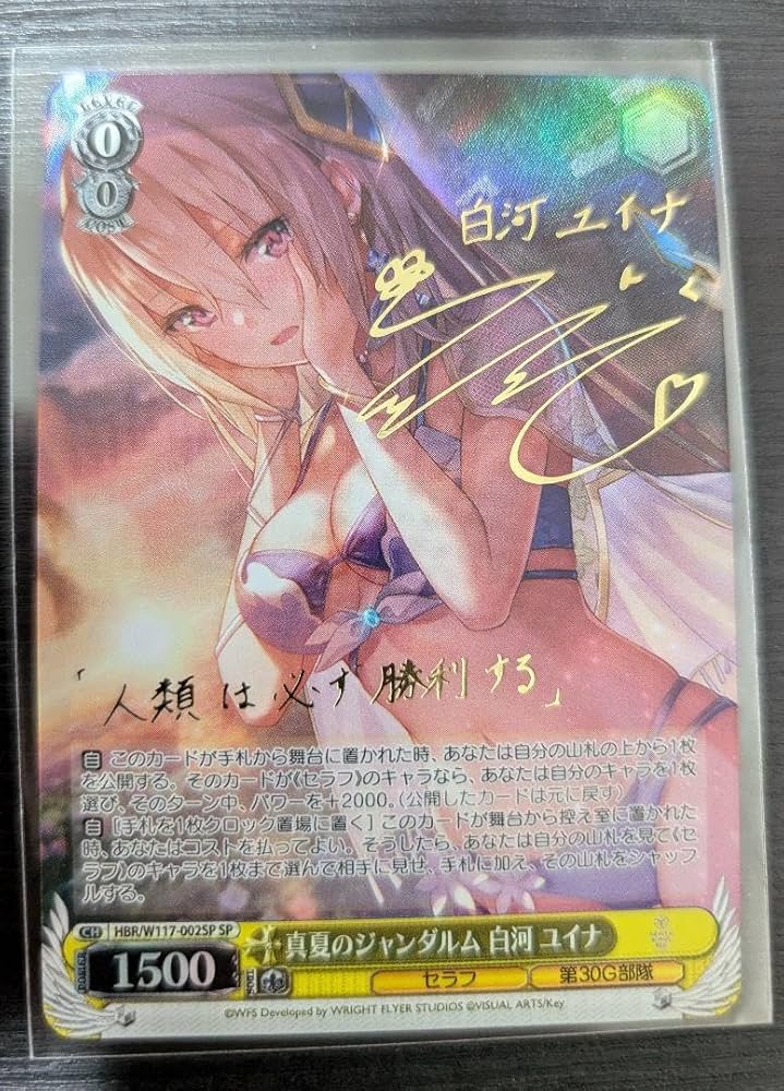 Amazon.co.jp: 真夏のジャンダルム 白河ユイナ SP ヴァイス サイン
