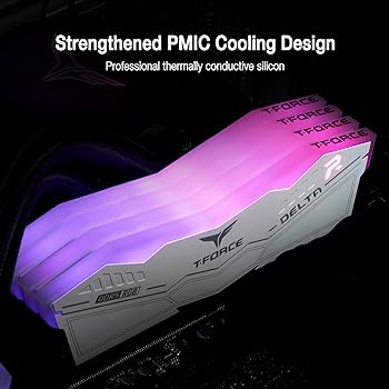 TEAMGROUP T-Force Delta RGB DDR5 Ram 32GB (2x16GB) 6400MHz PC5
