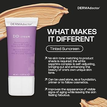Amazon.com: DERMAdoctor Tinted Moisturizer with SPF 30, Mineral DD