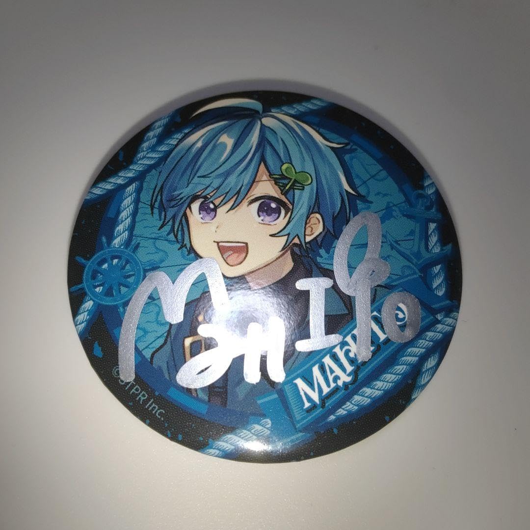 Amazon.co.jp: 騎士A まひとくん 2022Summer 缶バッチ サイン入り