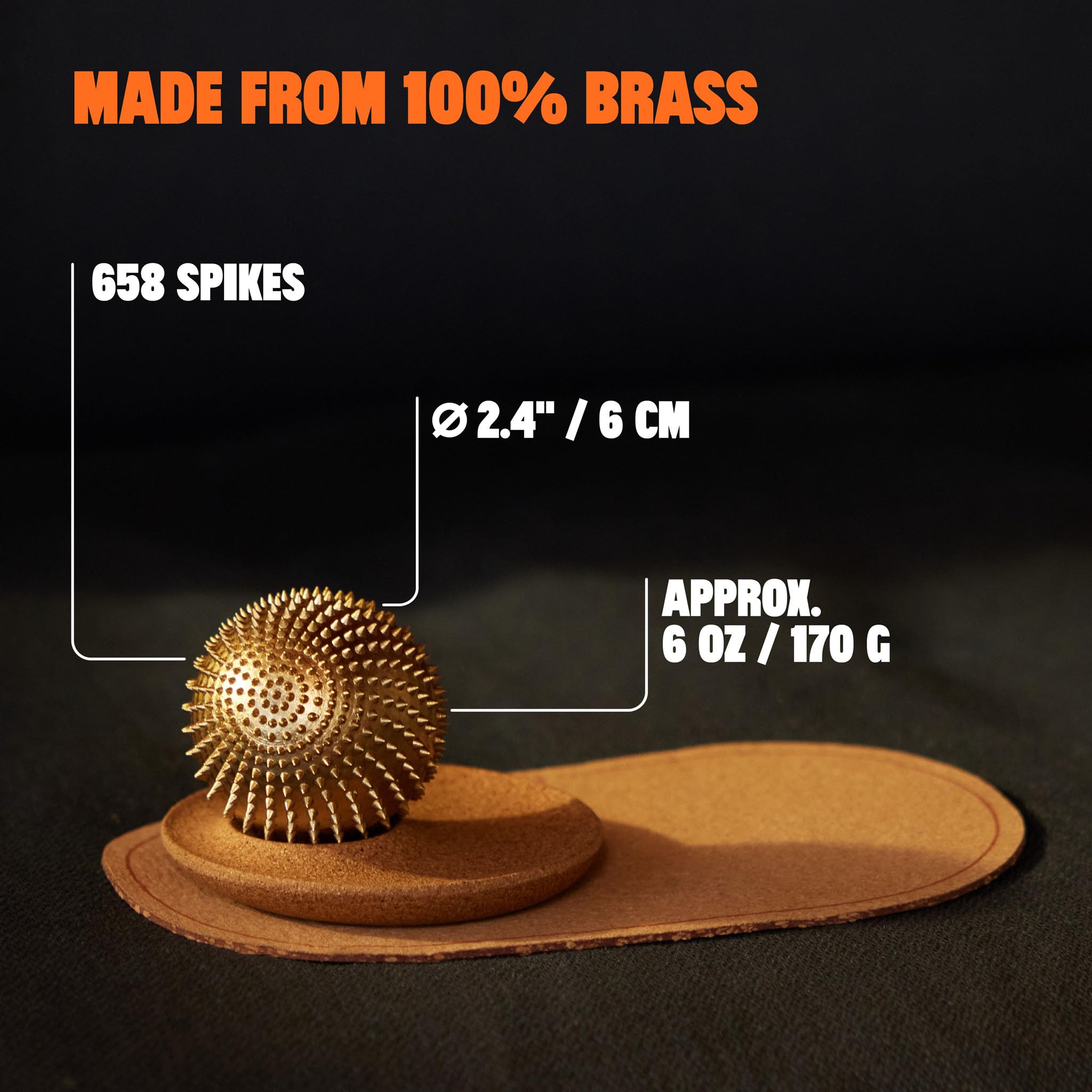 Amazon.com: ShaktiMat Wonderball Acupressure Massage Ball, Cast in