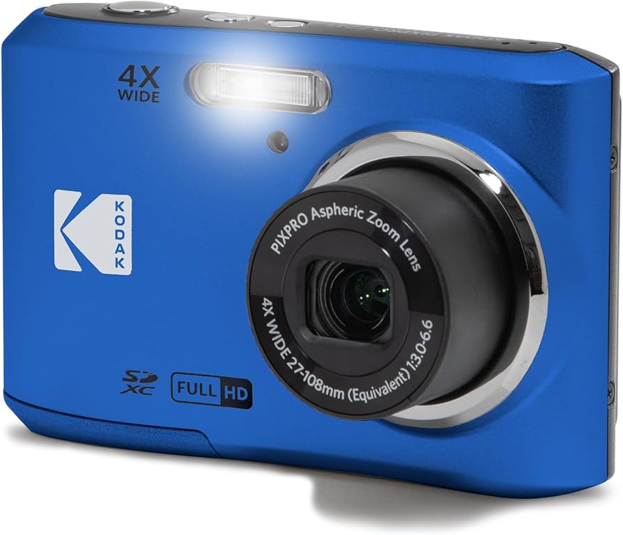 Amazon.com : KODAK PIXPRO FZ45-BK 16MP Digital Camera 4X Optical