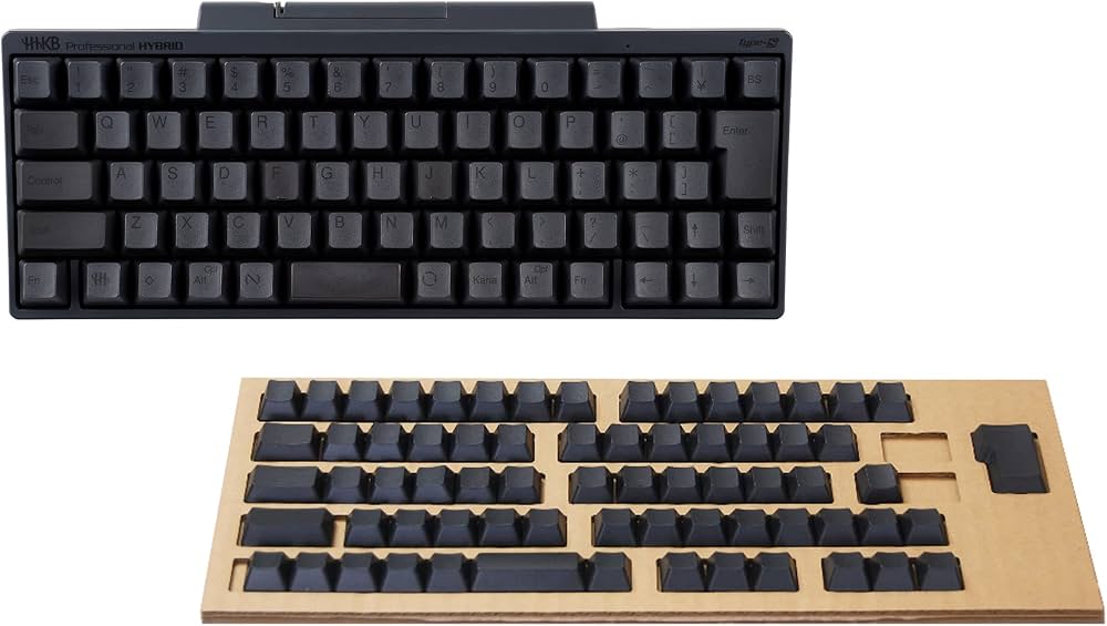 Amazon.co.jp: HHKB Professional HYBRID Type-S 日本語配列／墨、無