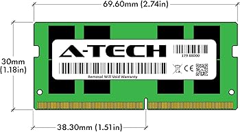A-Tech 16GB (2x8GB) DDR4 2400MHz SODIMM PC4-19200 2Rx8 Dual Rank