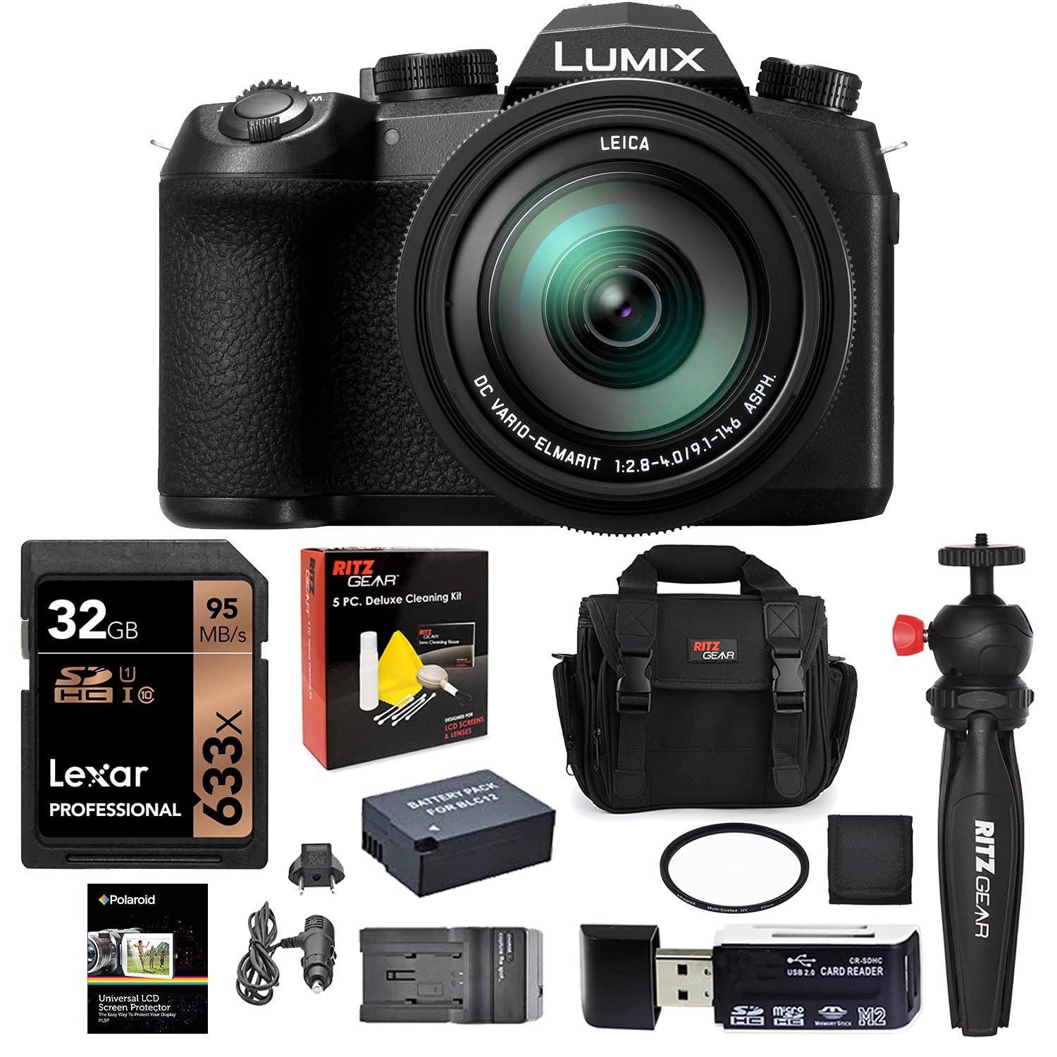 Amazon | Panasonic Lumix FZ1000 II 20.1MP デジタルカメラ 16x 25