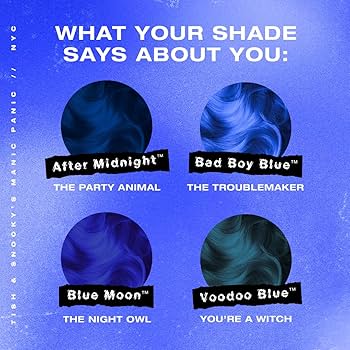 Amazon | マニックパニック カラークリーム バットボーイブルー