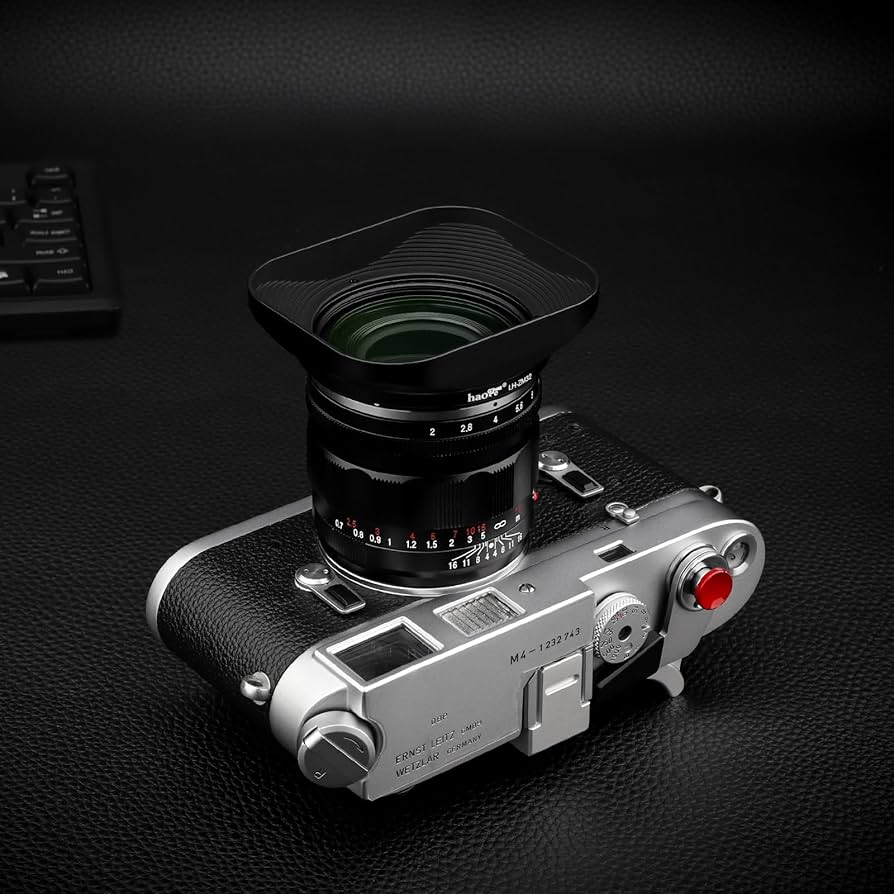 Amazon.com : Haoge LH-ZM32 Bayonet Metal Square Lens Hood Shade