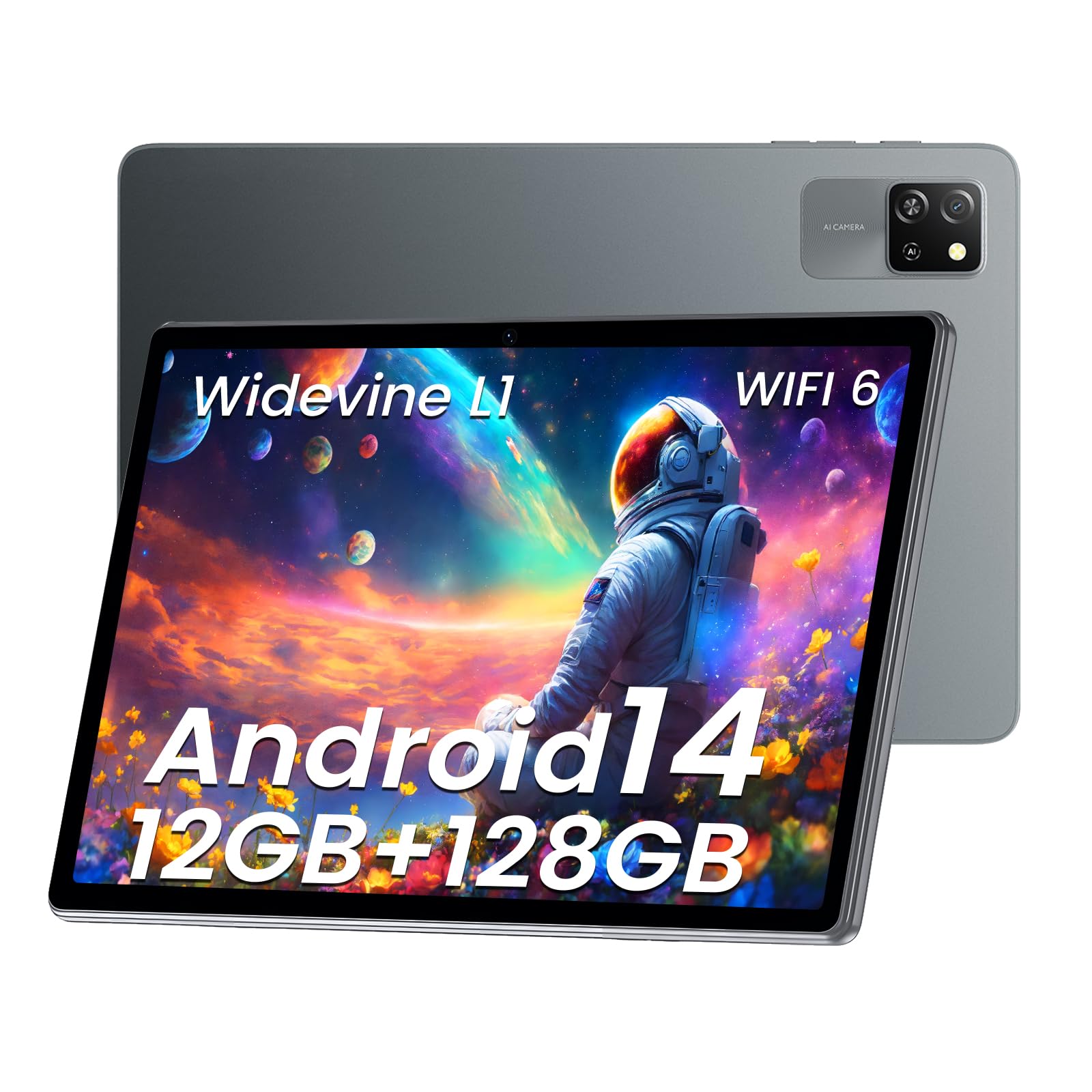 Blackview Android 14 Tablet Eye Comfort Mode, Tab 60 WiFi 10.1