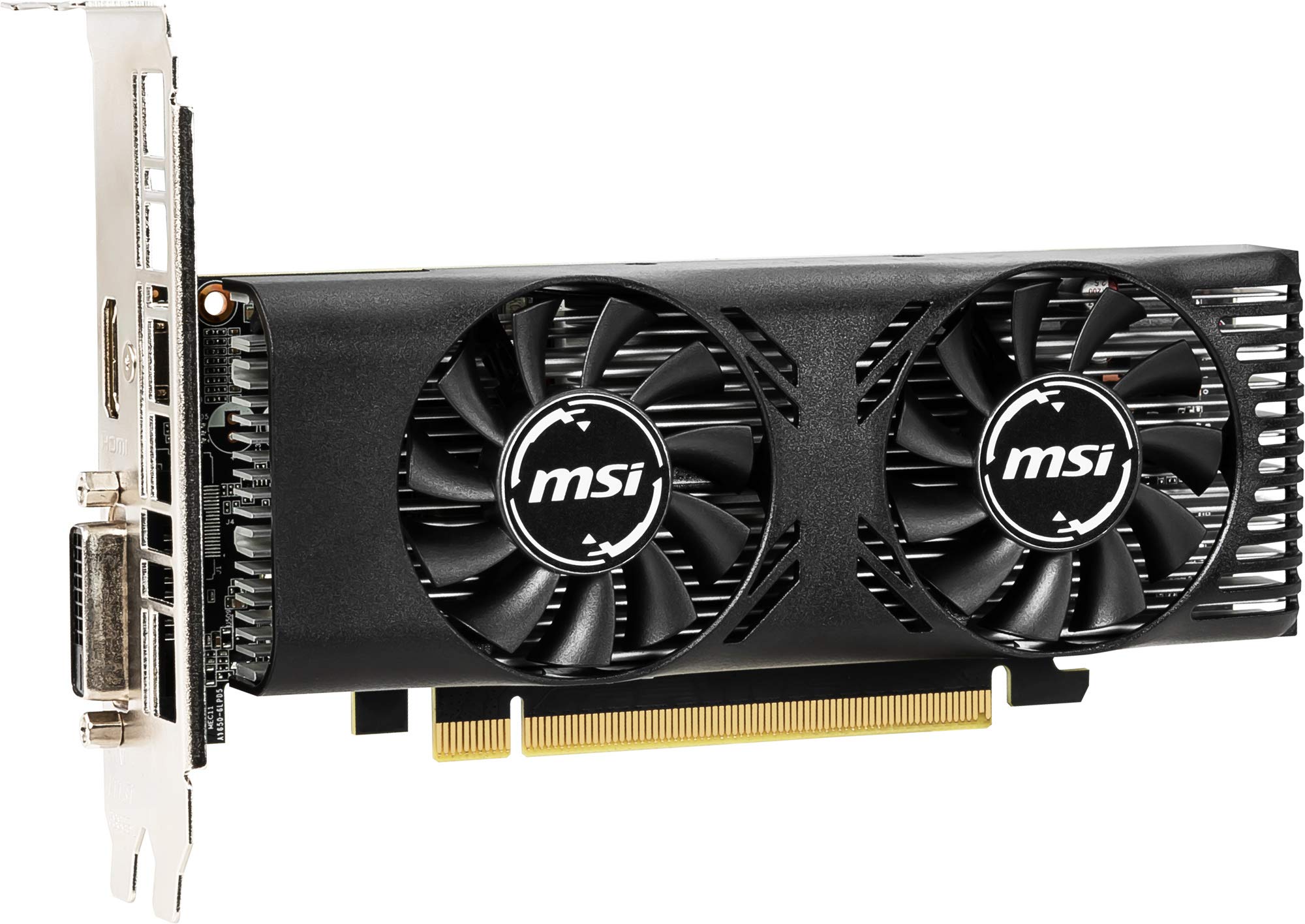 Amazon | MSI GeForce GTX 1650 4GT LP グラフィックスボード VD6989