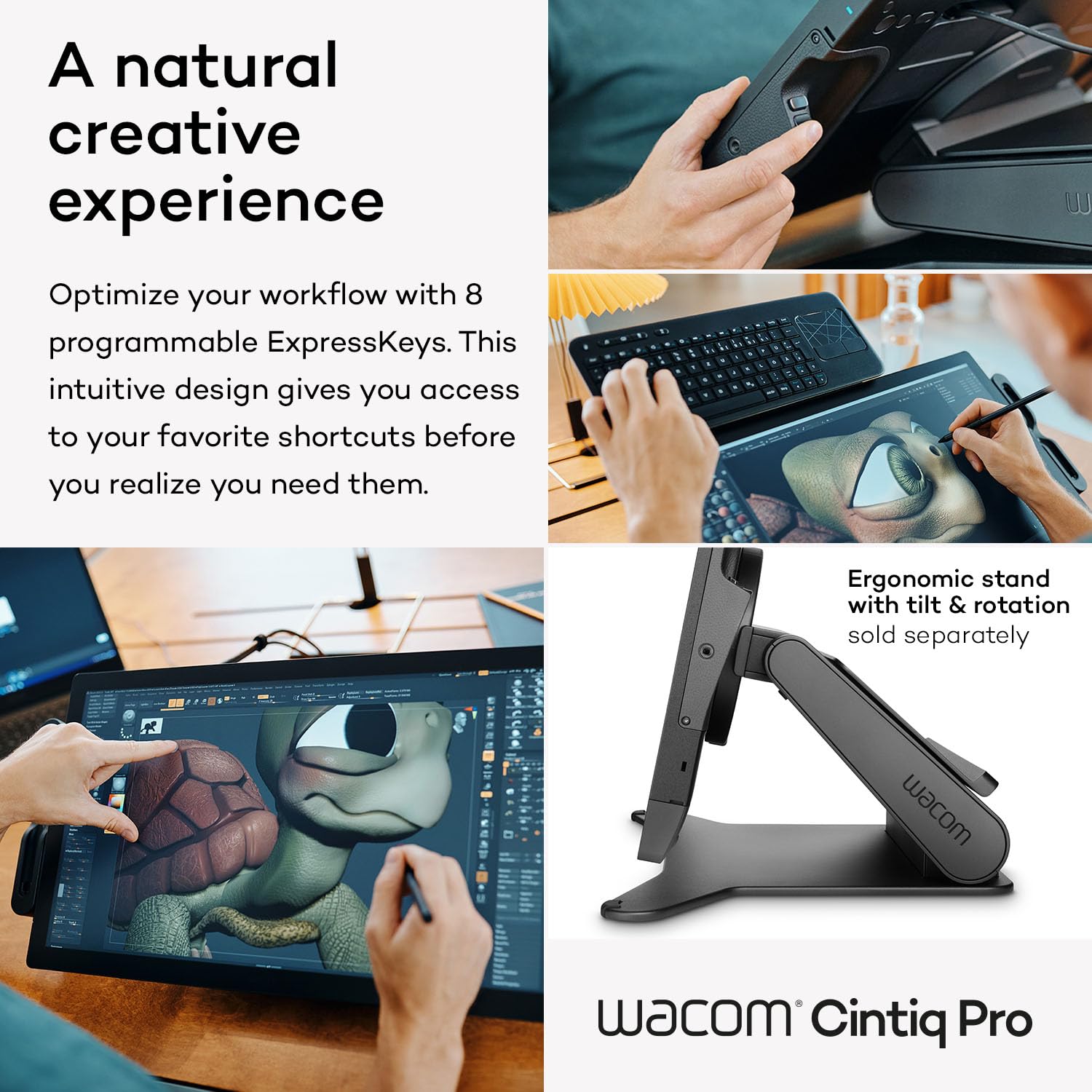 Amazon.com: Wacom Cintiq Pro 22 Drawing Tablet with Screen, 21.5