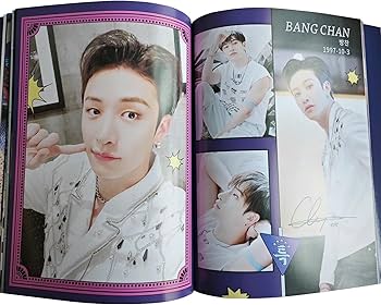 Amazon.com: KPOPBP Stray Kids 40 Sheets Photo book Photocard