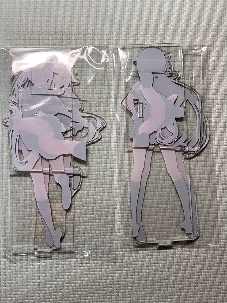 Amazon.co.jp: 刹那ちゃん 未来ちゃん アクリルジオラマ セット