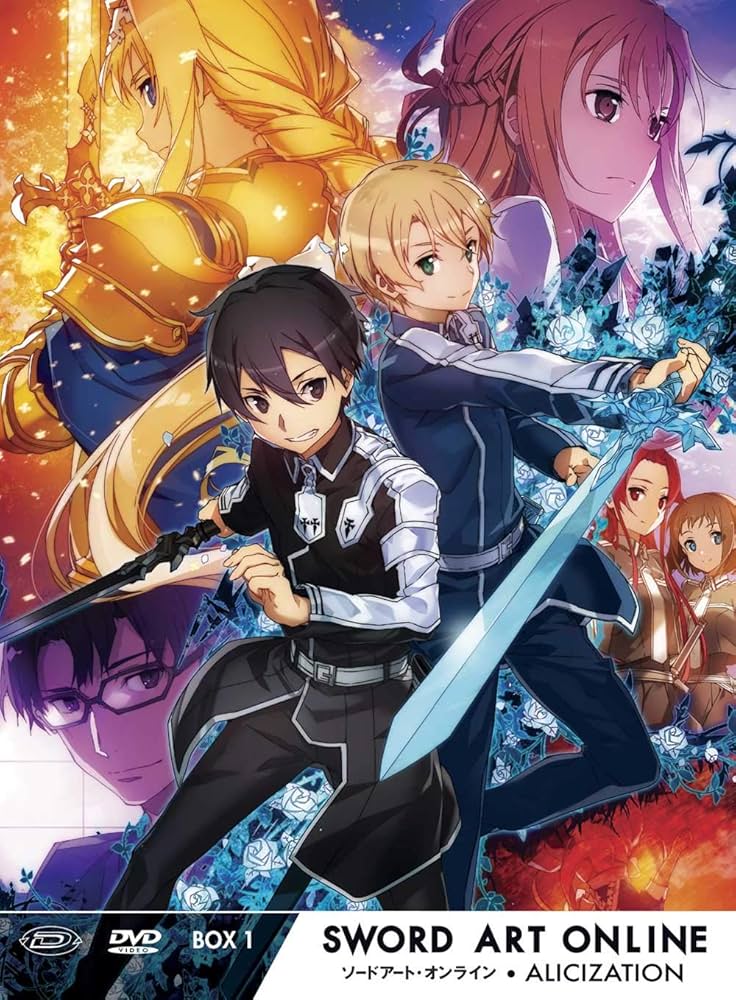 Amazon.com: Sword Art Online Alicization Box 1 (Episode 1-12) [DVD