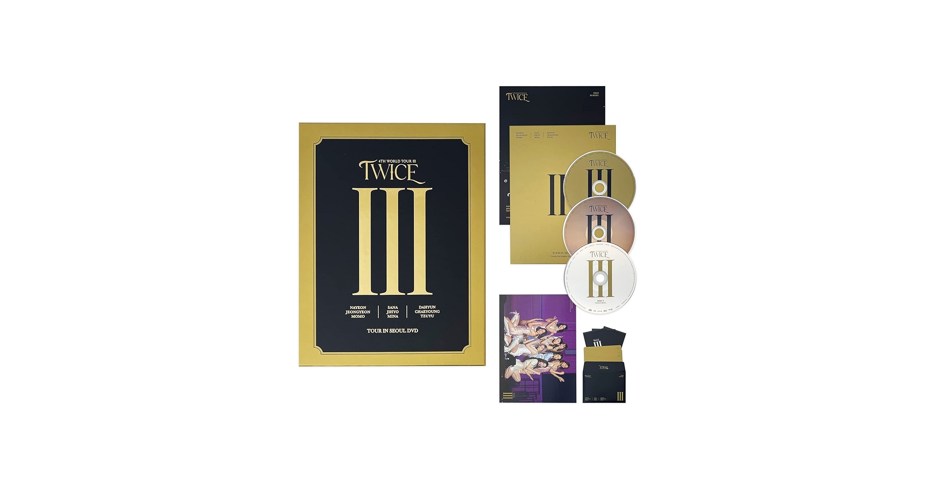 TWICE 4TH WORLD TOUR IN SEOUL 2種＋ポスターセット TWICE 4TH WORLD