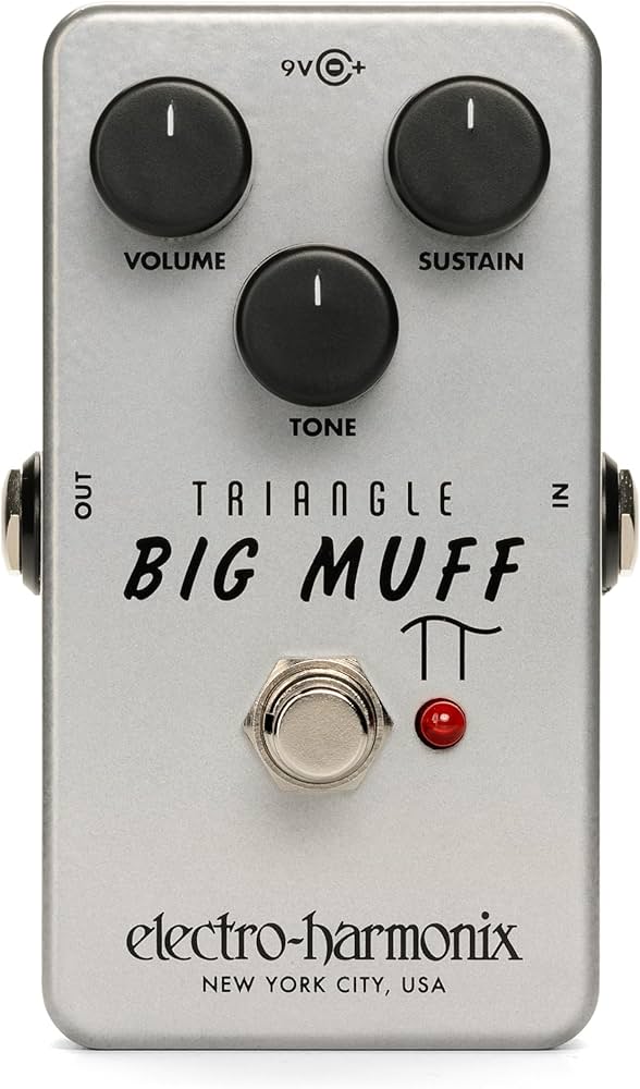 Amazon.com: Electro-Harmonix Triangle Big Muff Pi Fuzz Pedal