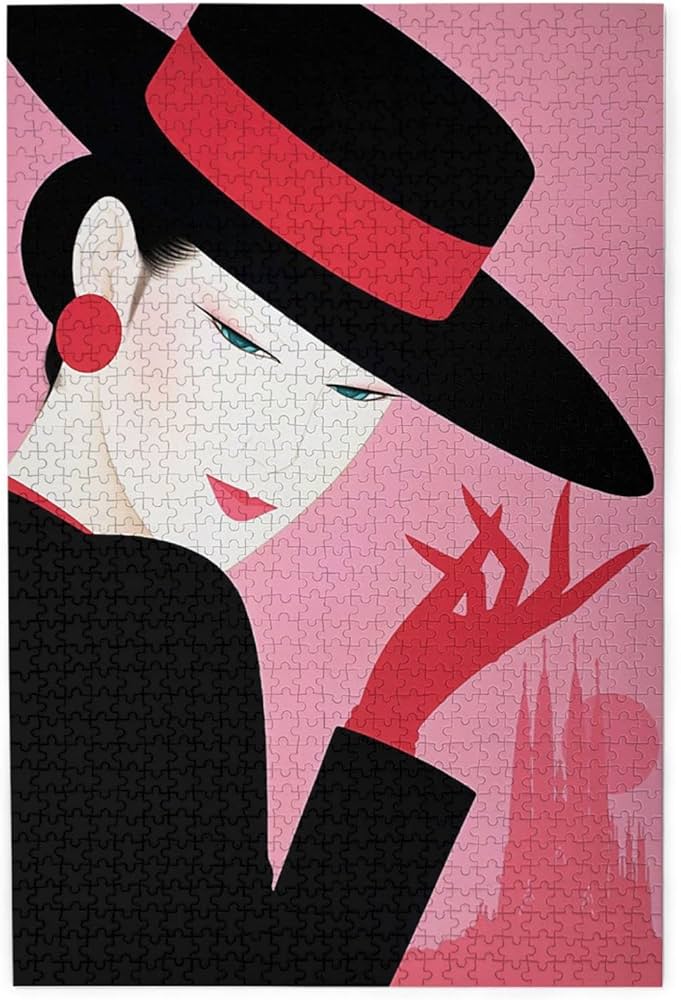 セントラルホビー ジグソーパズル 鶴田一郎 想(おもひ) 1000P