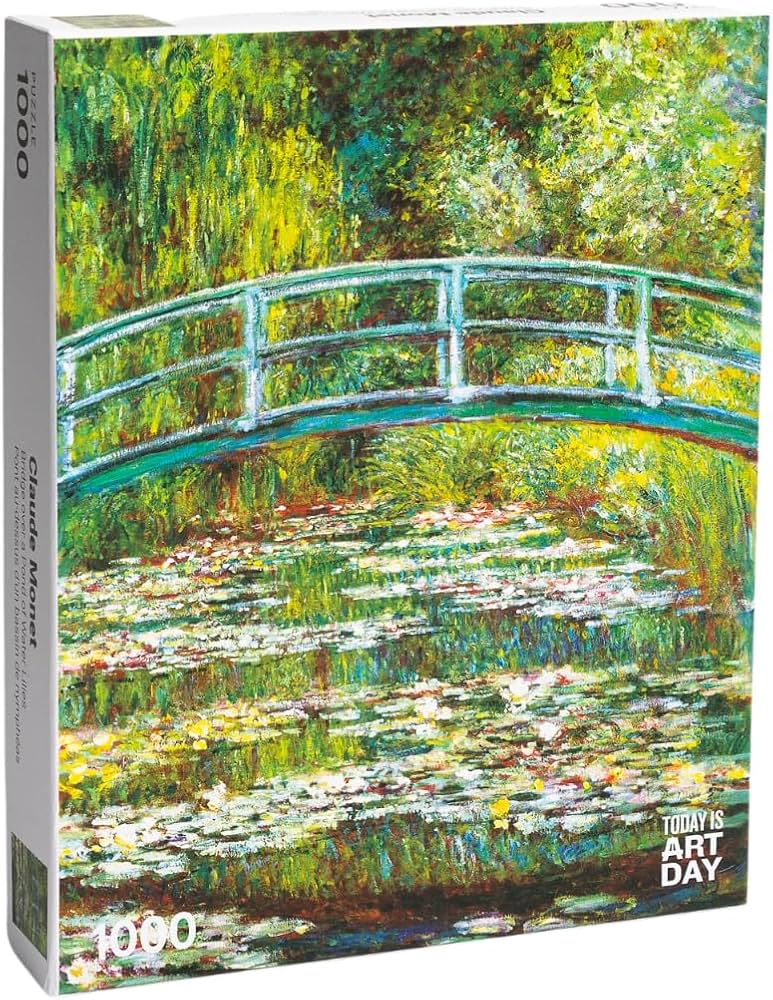 Amazon | Today is Art Day クロード・モネ 橋と睡蓮 パズル 1000