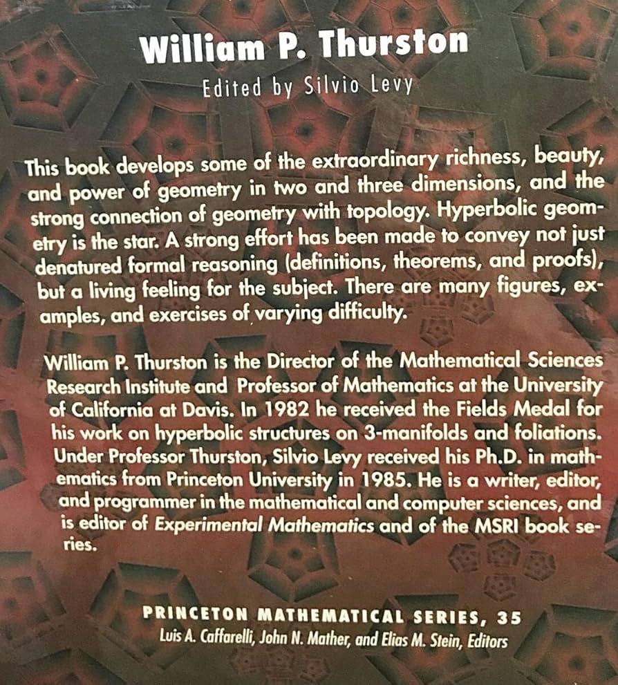 Amazon | 英語洋書 3次元幾何学とトポロジー 第1巻Three-Dimensional