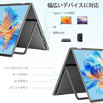 Amazon.co.jp: InnoView デュアル モバイルモニター 23.8インチ 2K