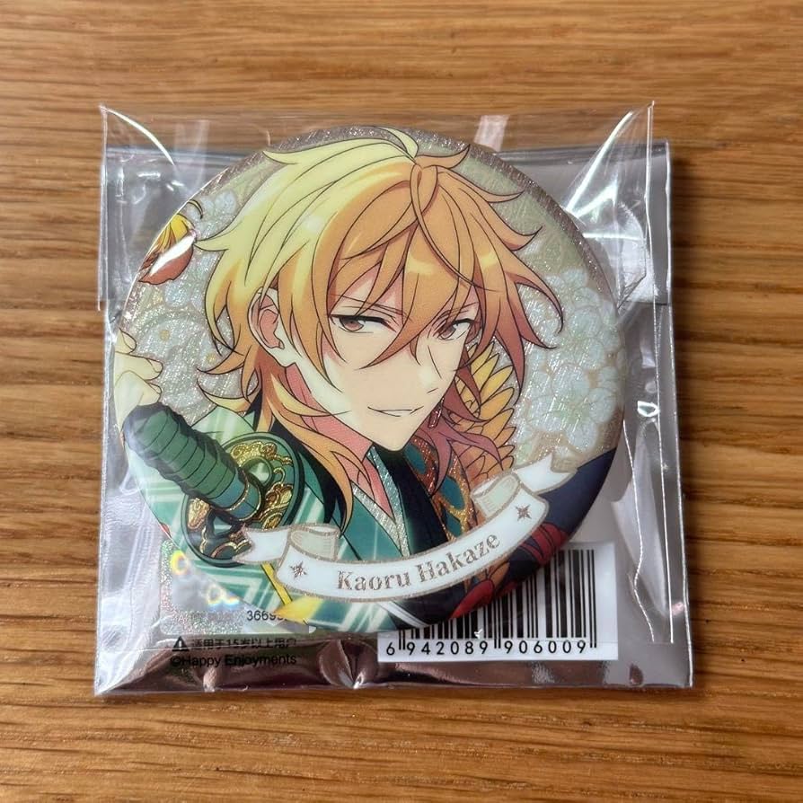 羽風薫 缶バッジ May IDOL 80個 羽風薫 本物 缶バッジ 80個 羽風薫 缶
