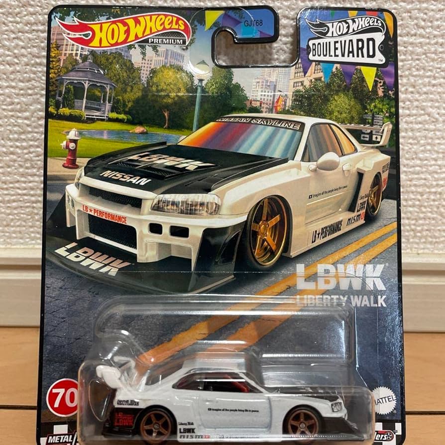 Amazon | ホットウィール ブールバード スカイライン R34 リバティー