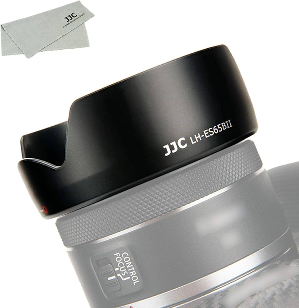 Amazon | JJC ES-65B レンズフード 花形 Canon RF 50mm F1.8 STM