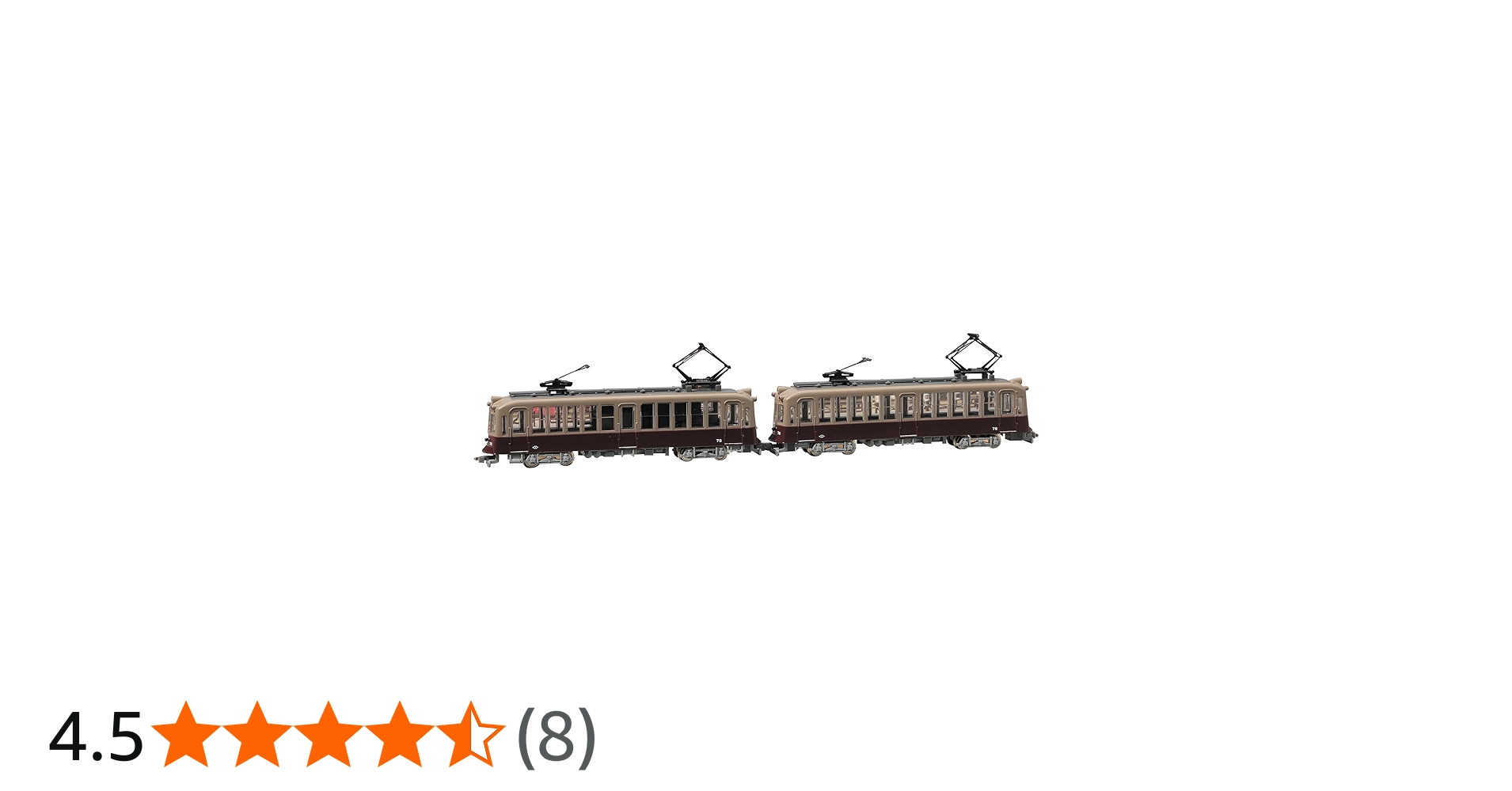 Amazon | MODEMO Nゲージ NT154 阪神71形 武庫川・海岸線 晩年仕様 (2