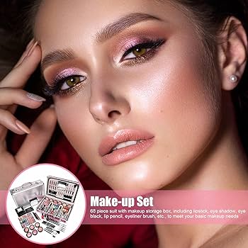 Amazon | メイクアップセット フル美容化粧品セット 68点セッド アイ