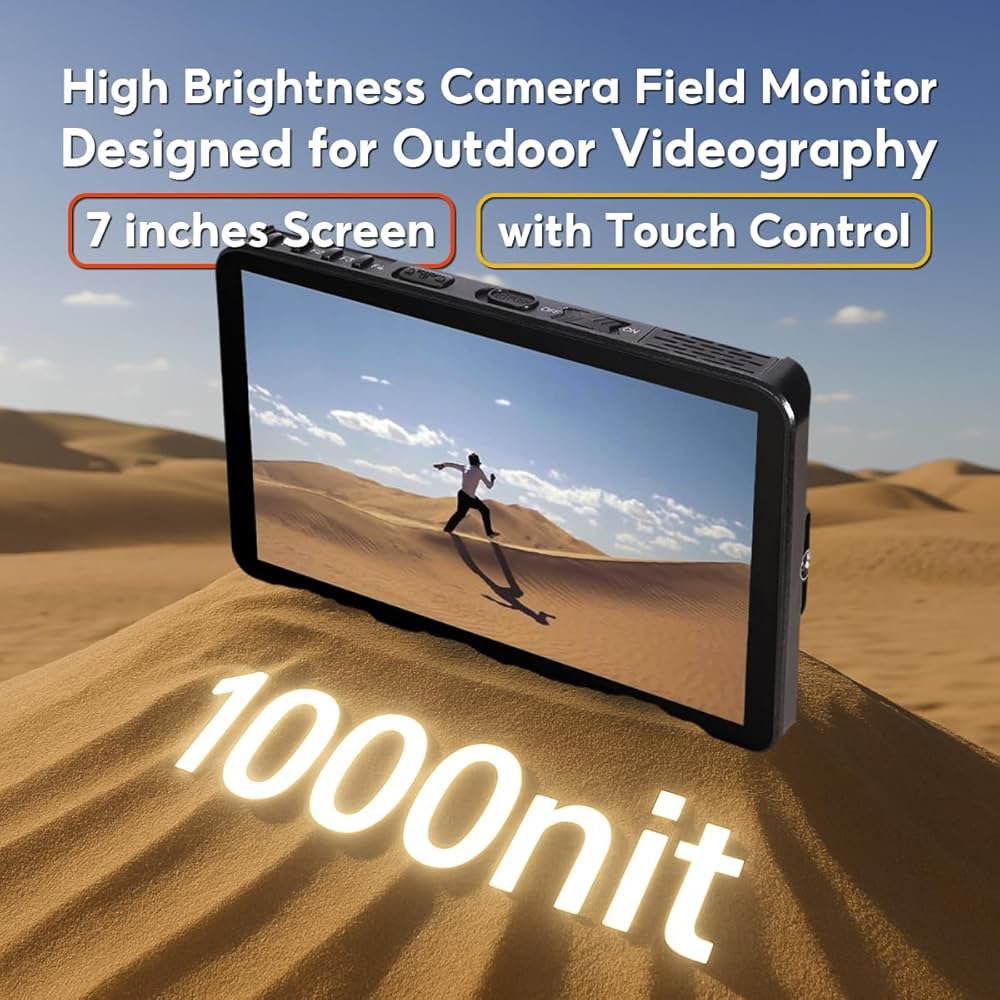 Amazon.co.jp: Portkeys LH7H カメラモニター 7 インチ 1000 Nits