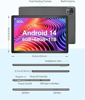 Amazon.co.jp: PUTECCH タブレット 10インチ新登場、Android 14