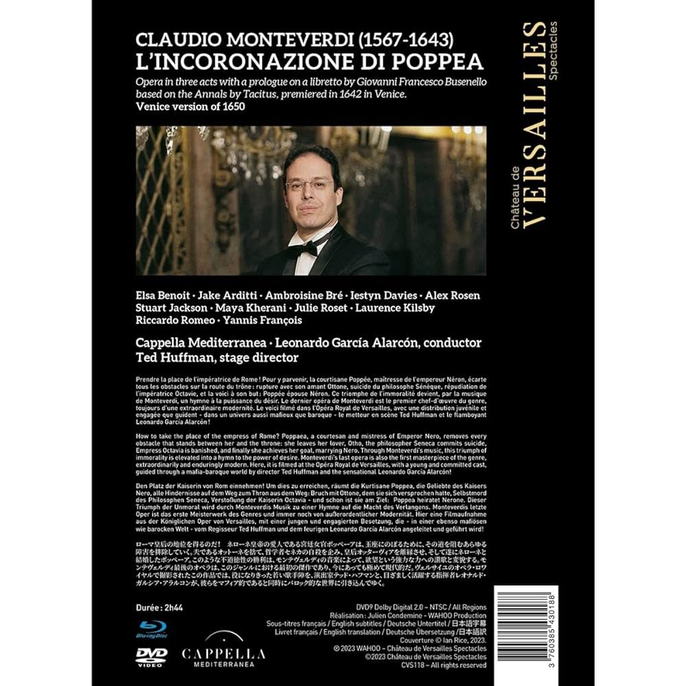 Chateau Versailles - L'Incoronazione Di Poppea - Amazon.com Music