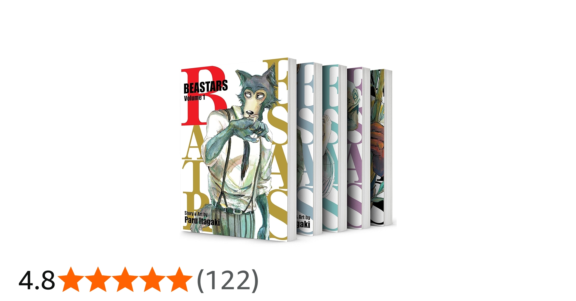Beastars Manga Set, Vol. 1-5: Paru Itagaki: Books - Amazon.ca