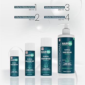 Amazon.com: HairMD Transplant Clinical Repair Shampoo - 250ml