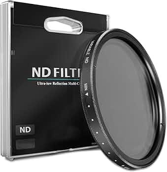 Amazon.com : 58mm ND Variable Neutral Density Filter for Canon EF