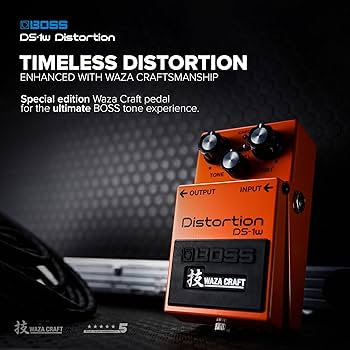 Amazon.com: BOSS DS-1W Special Edition Waza Craft Distortion Pedal