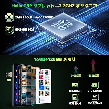 Amazon.co.jp: 【初登場 Android 15 タブレット 8インチ】Headwolf